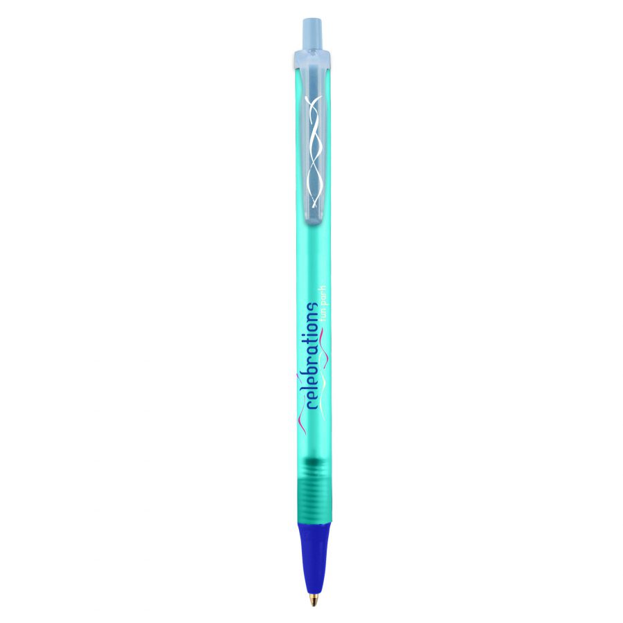 BIC στυλό με κλιπ σε μεγάλη ποικιλία φινιρισμάτων και πολλούς συνδυασμούς χρωμάτων