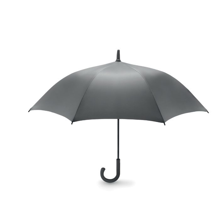 Ομπρέλα χειροκίνητη με μαύρο μεταλλικό άξονα και πλαστική λαβή