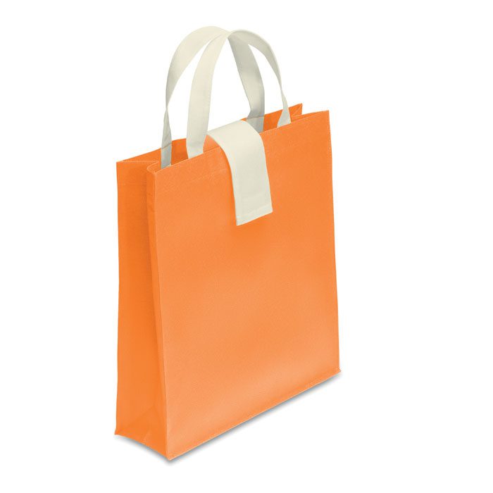 Τσάντα nonwoven για ψώνια με χερούλια που διπλώνεται για εύκολη χρήση