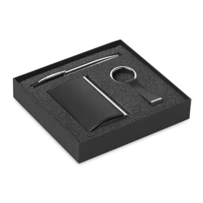 metal-pu-set-pen-keyring-and-cardholder-8406