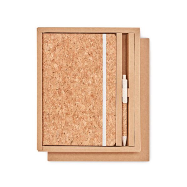 set-notebook-pen-cork-6202_beige